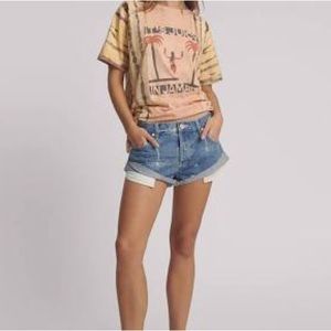 One Teaspoon Blue Jean Shorts
